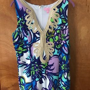 Lilly Pulitzer stretch shift dress Size Large